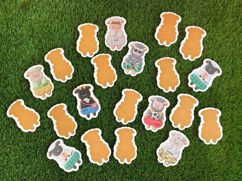 プライベートゾーンを学べる「羊のパンツカード」中身