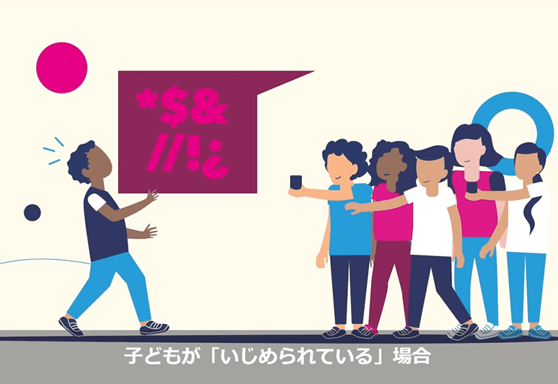 いじめについての動画